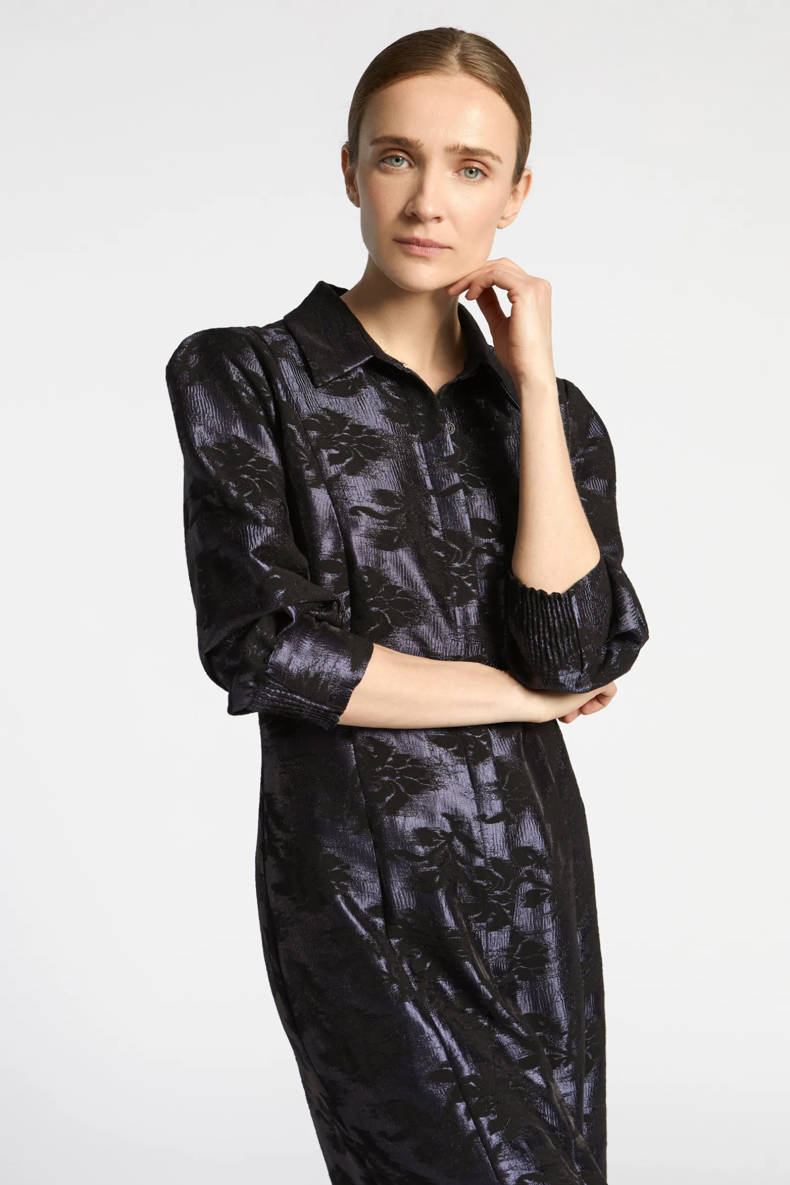 Xandres Robe en jacquard à motif floral-Femme Robes