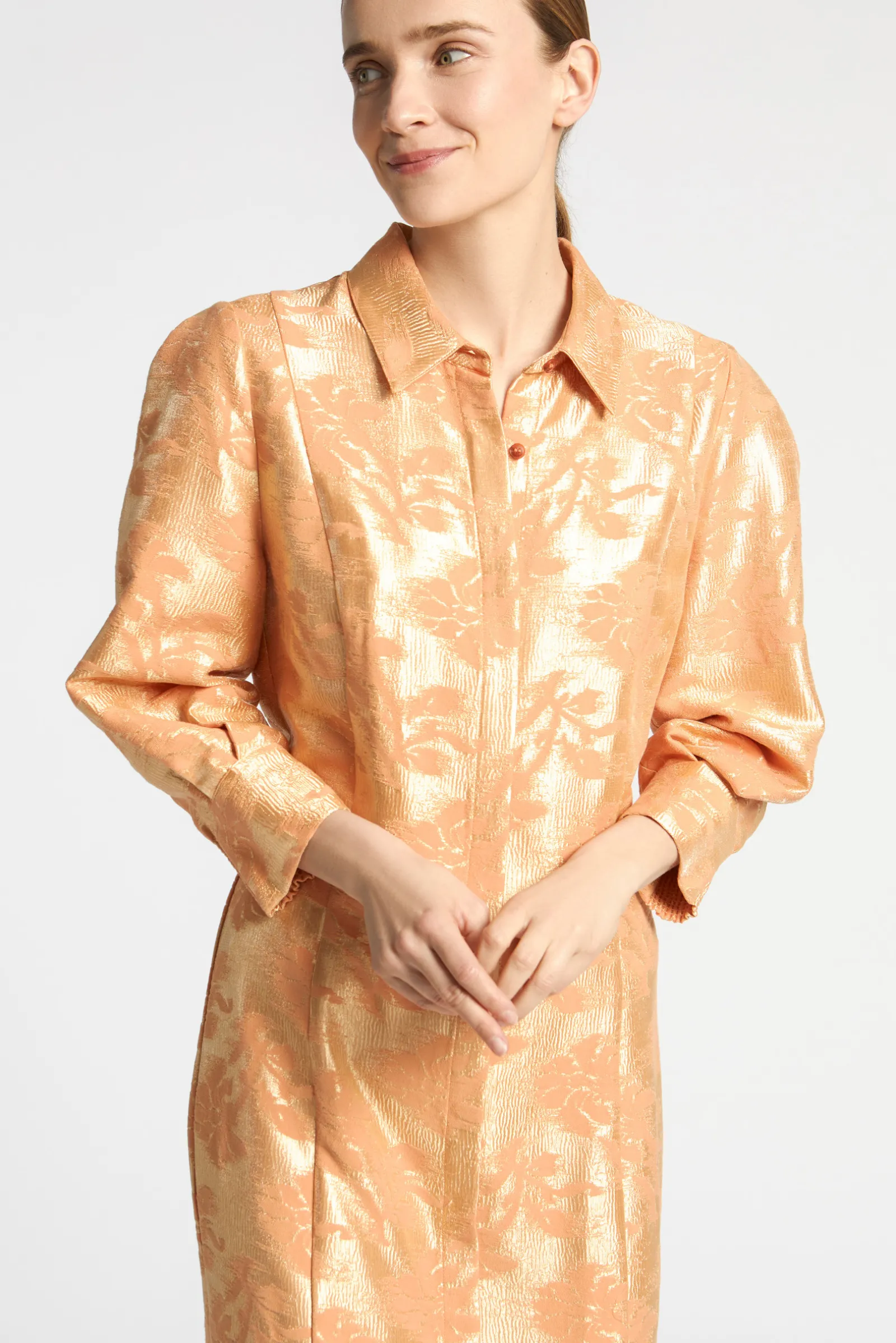 Xandres Robe en jacquard à motif floral-Femme Robes