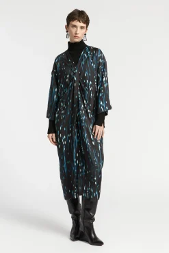 Xandres Robe à imprimé hivernal-Femme Xandres Plus|Robes
