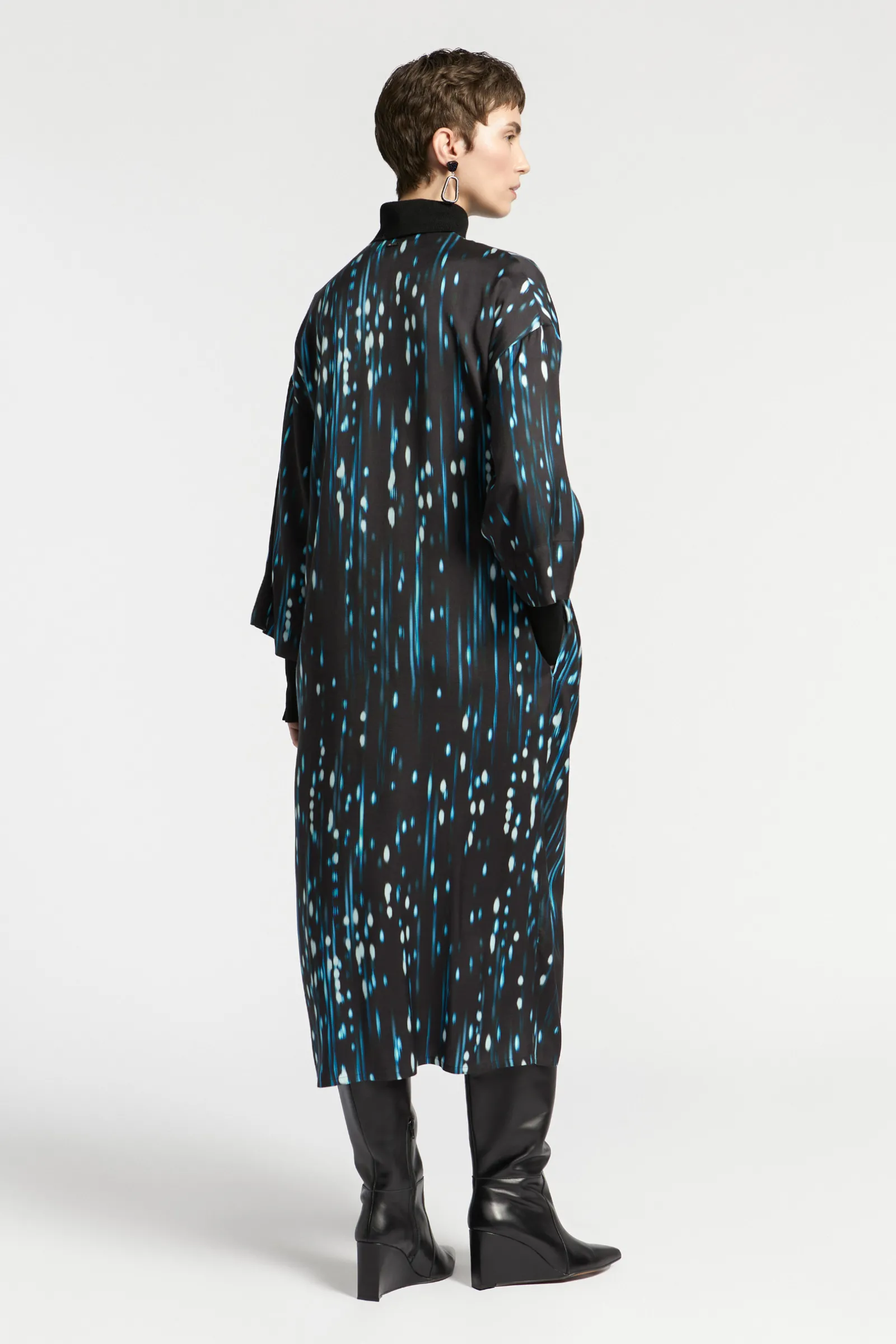 Xandres Robe à imprimé hivernal-Femme Xandres Plus|Robes