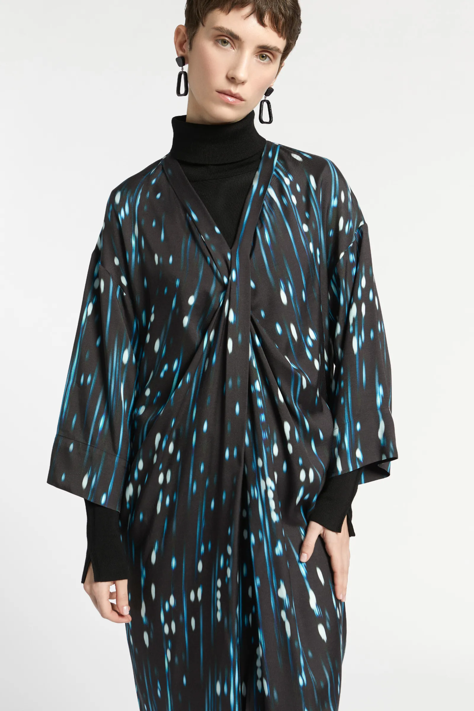 Xandres Robe à imprimé hivernal-Femme Xandres Plus|Robes