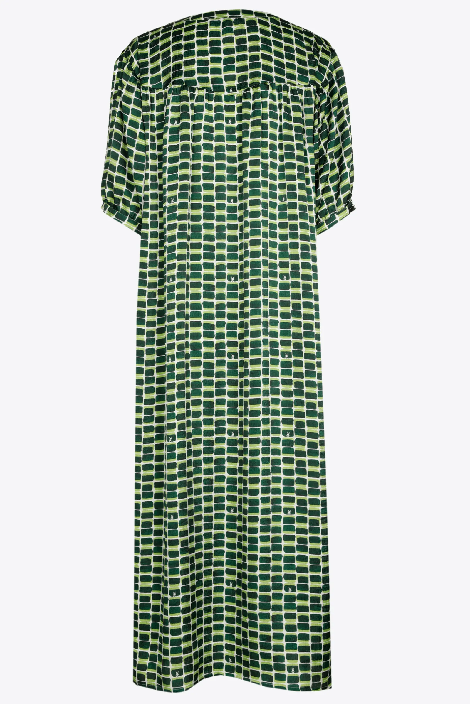 Xandres Robe longue avec imprimé logo-Femme Xandres Plus|Robes