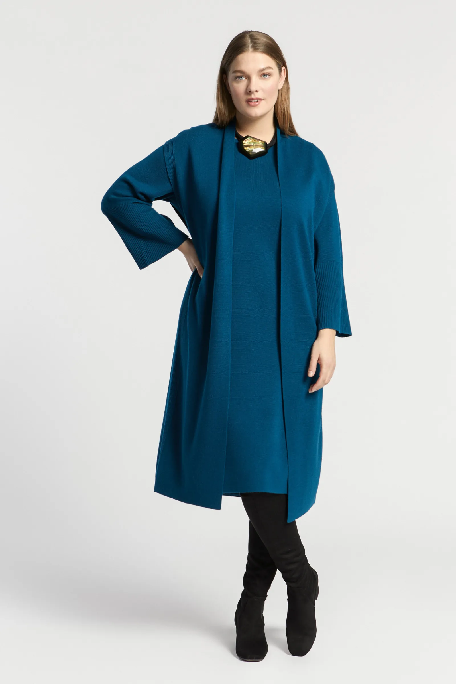 Xandres Robe longue en maille-Femme Robes