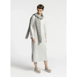 Xandres Robe longue fendue en tricot-Femme Xandres Plus|Robes