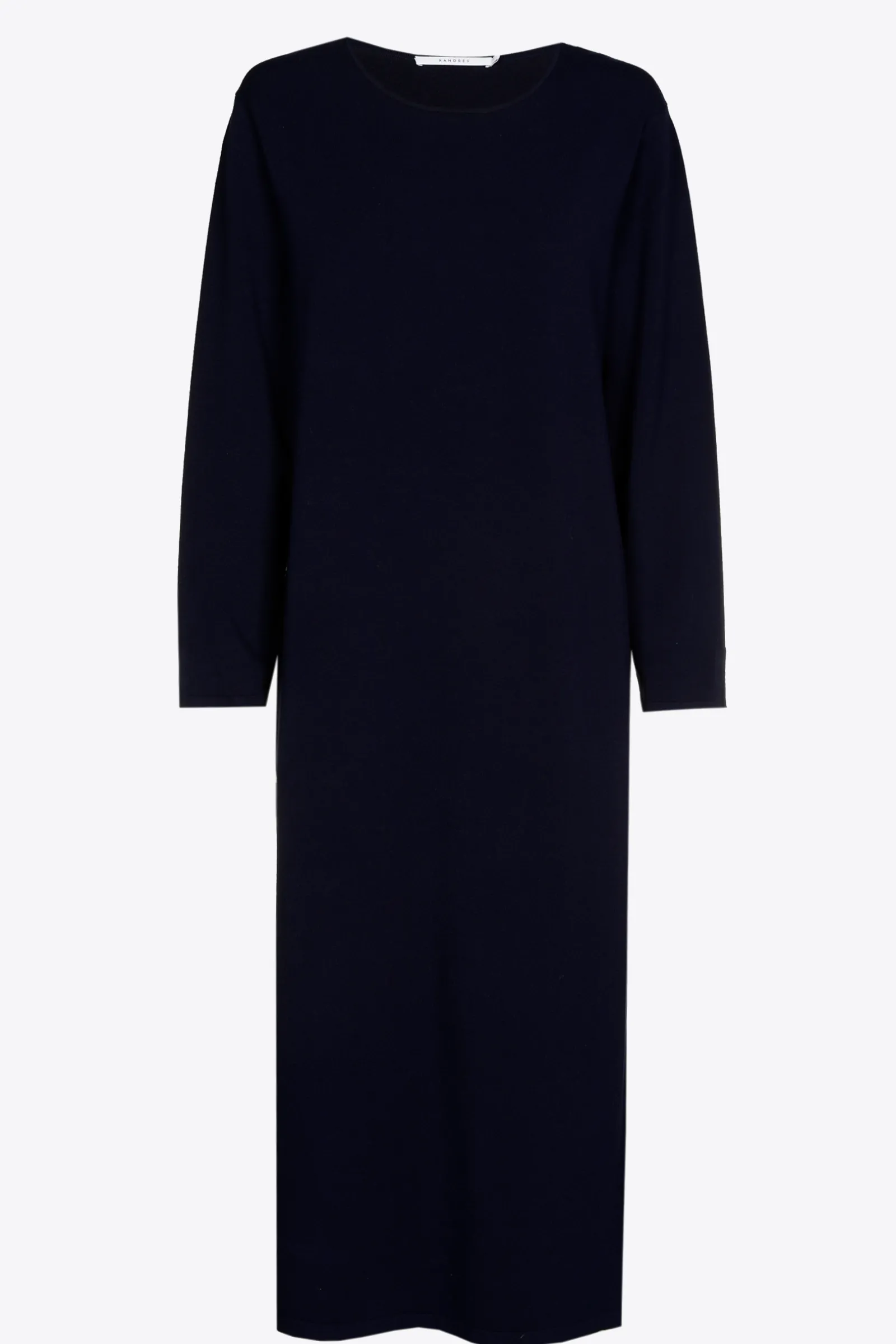 Xandres Robe longue fendue en tricot-Femme Xandres Plus|Robes