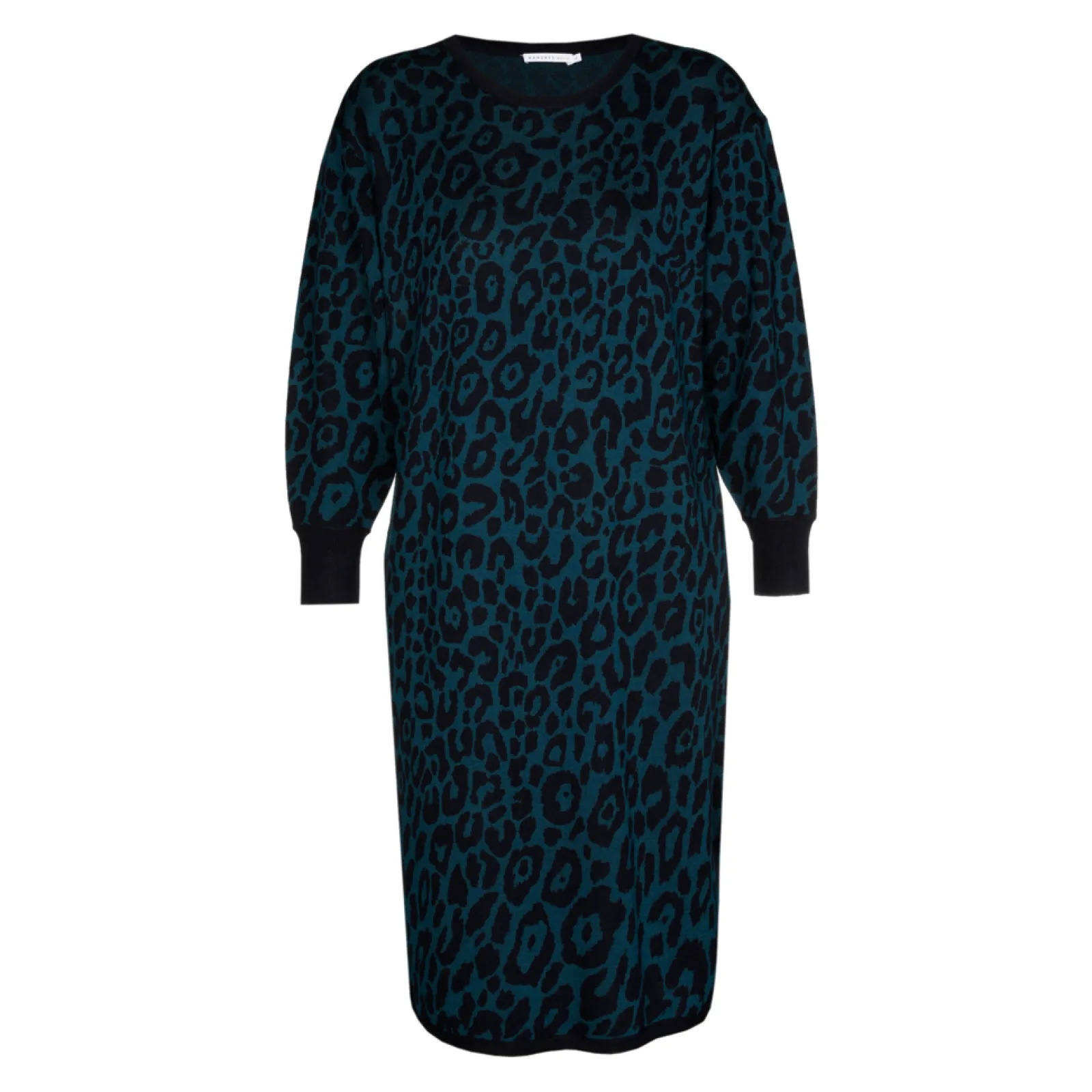 Xandres Robe longue à imprimé léopard-Femme Robes