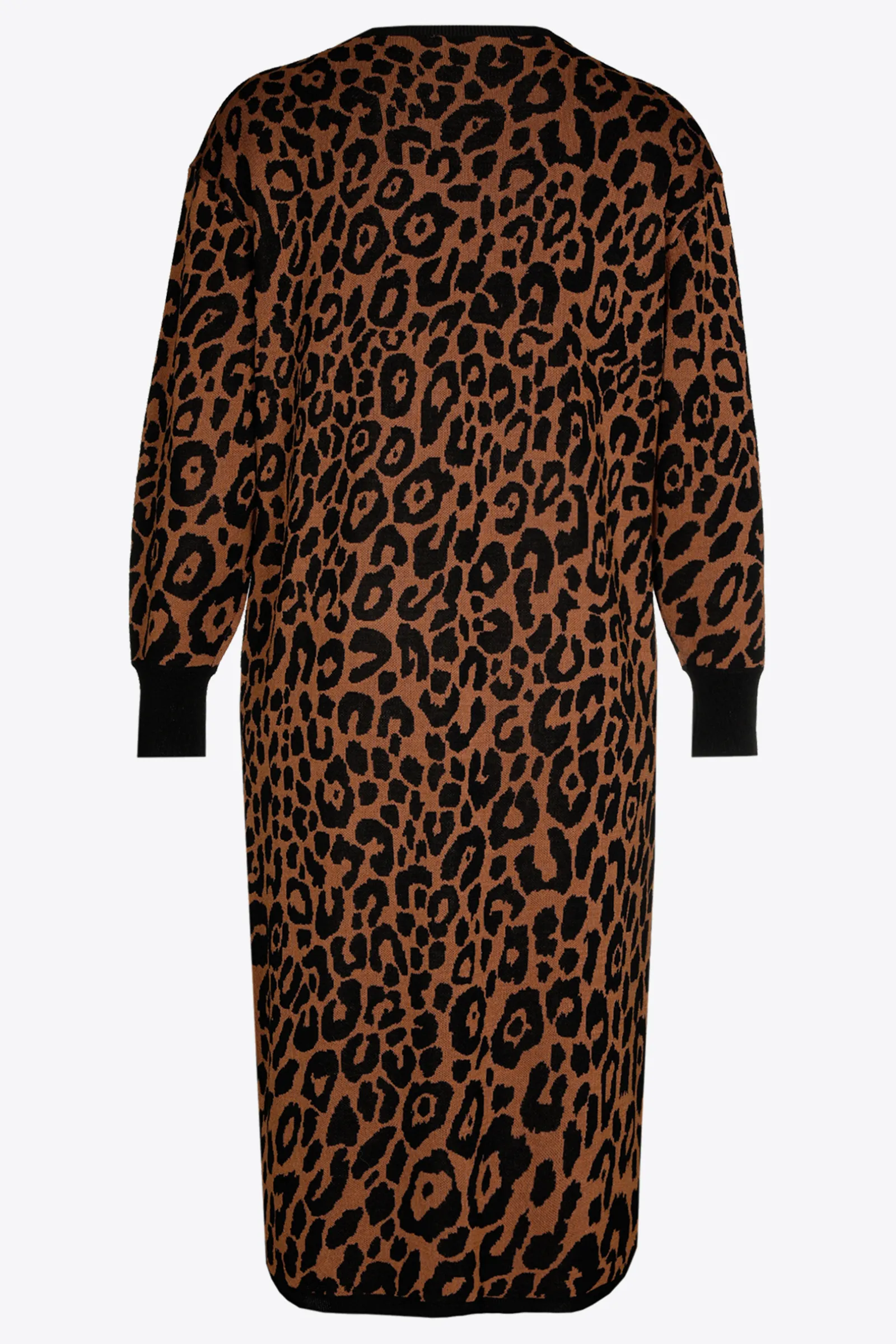 Xandres Robe longue à imprimé léopard-Femme Xandres Plus|Robes