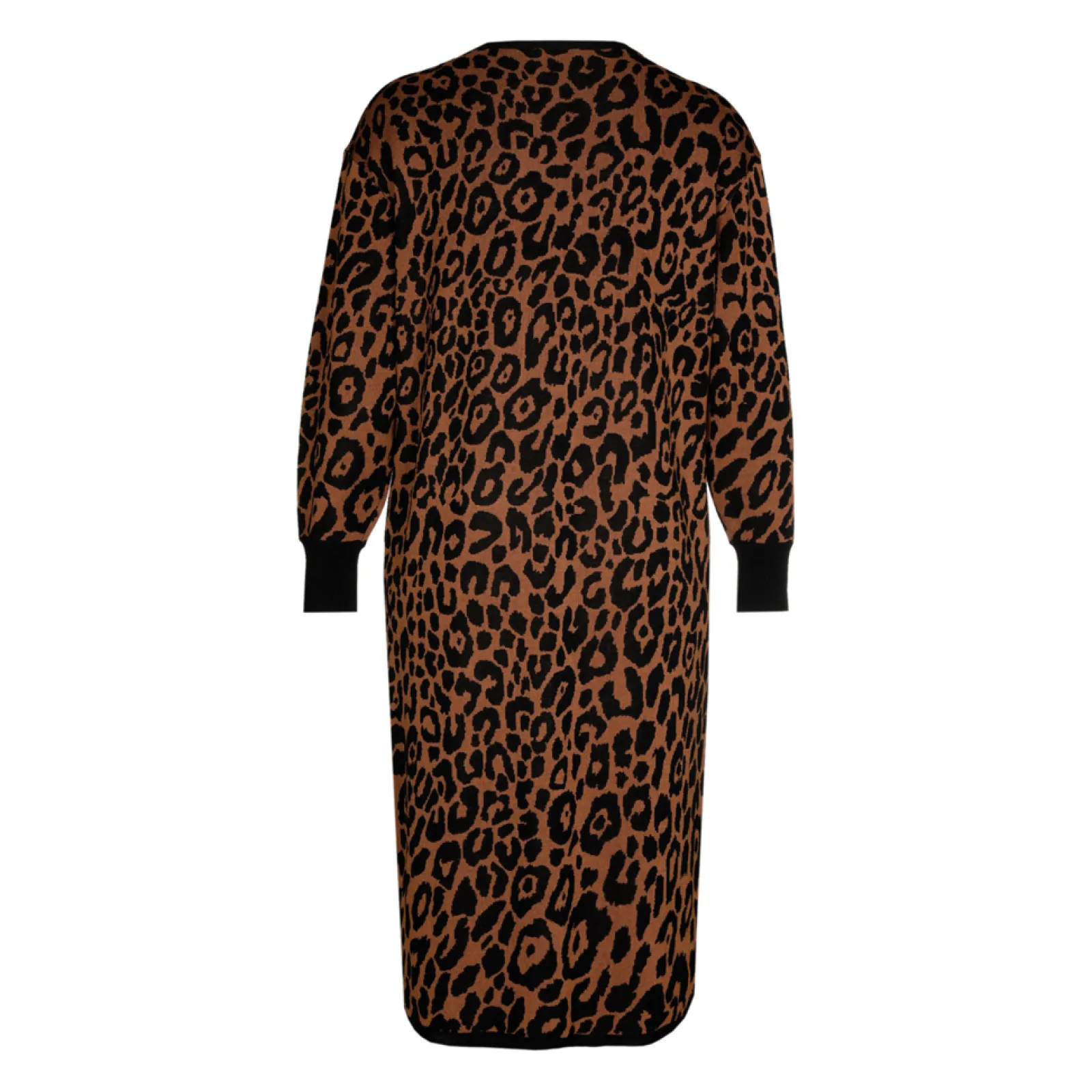 Xandres Robe longue à imprimé léopard-Femme Xandres Plus|Robes