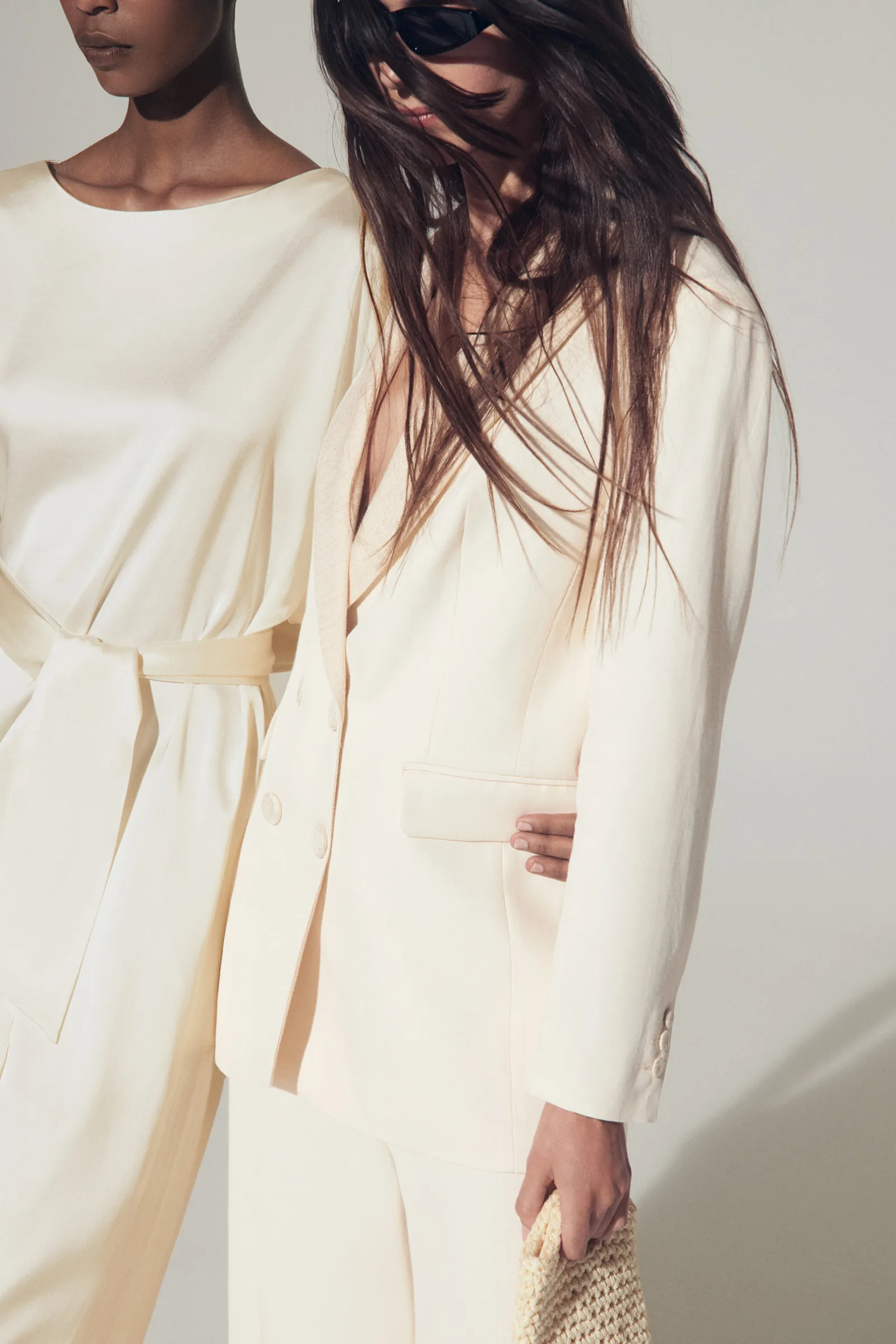 Xandres Robe longue à l’aspect satiné-Femme Robes
