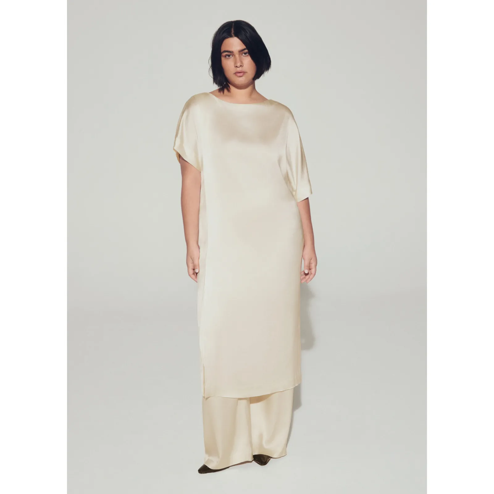 Xandres Robe longue à l’aspect satiné-Femme Robes