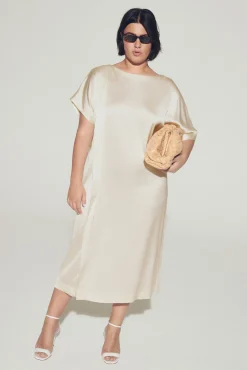 Xandres Robe longue à l’aspect satiné-Femme Robes