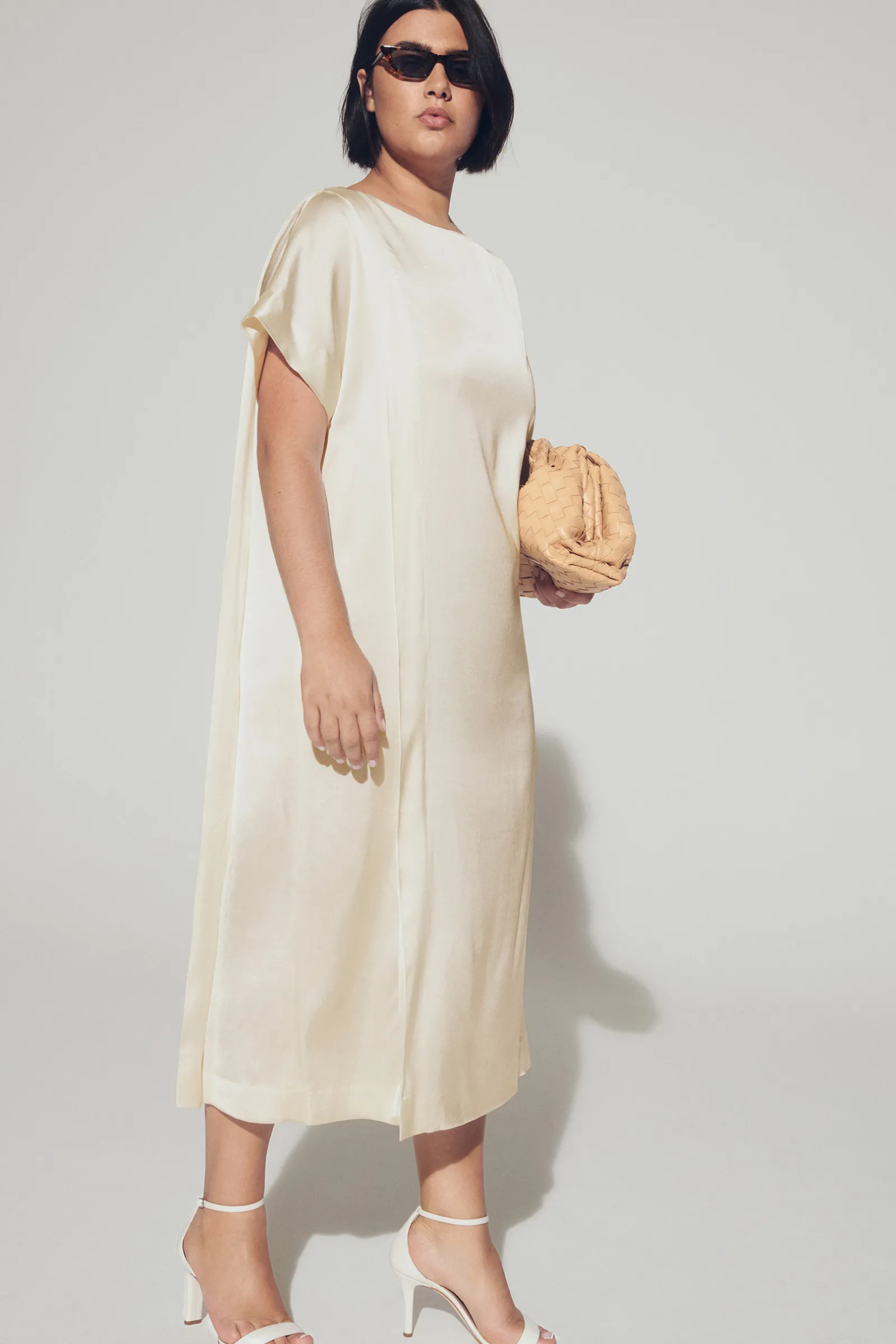 Xandres Robe longue à l’aspect satiné-Femme Robes