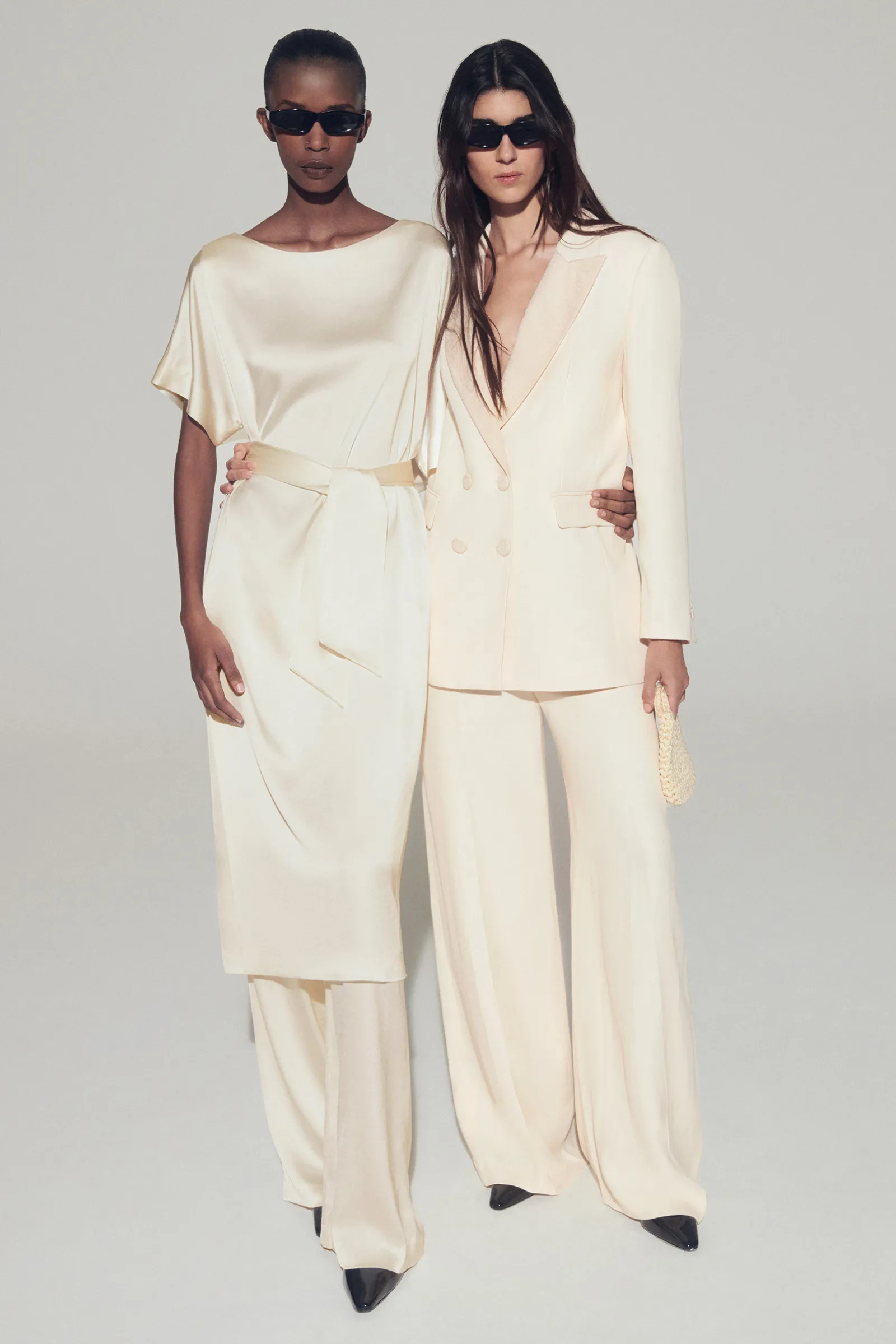 Xandres Robe longue à l’aspect satiné-Femme Robes