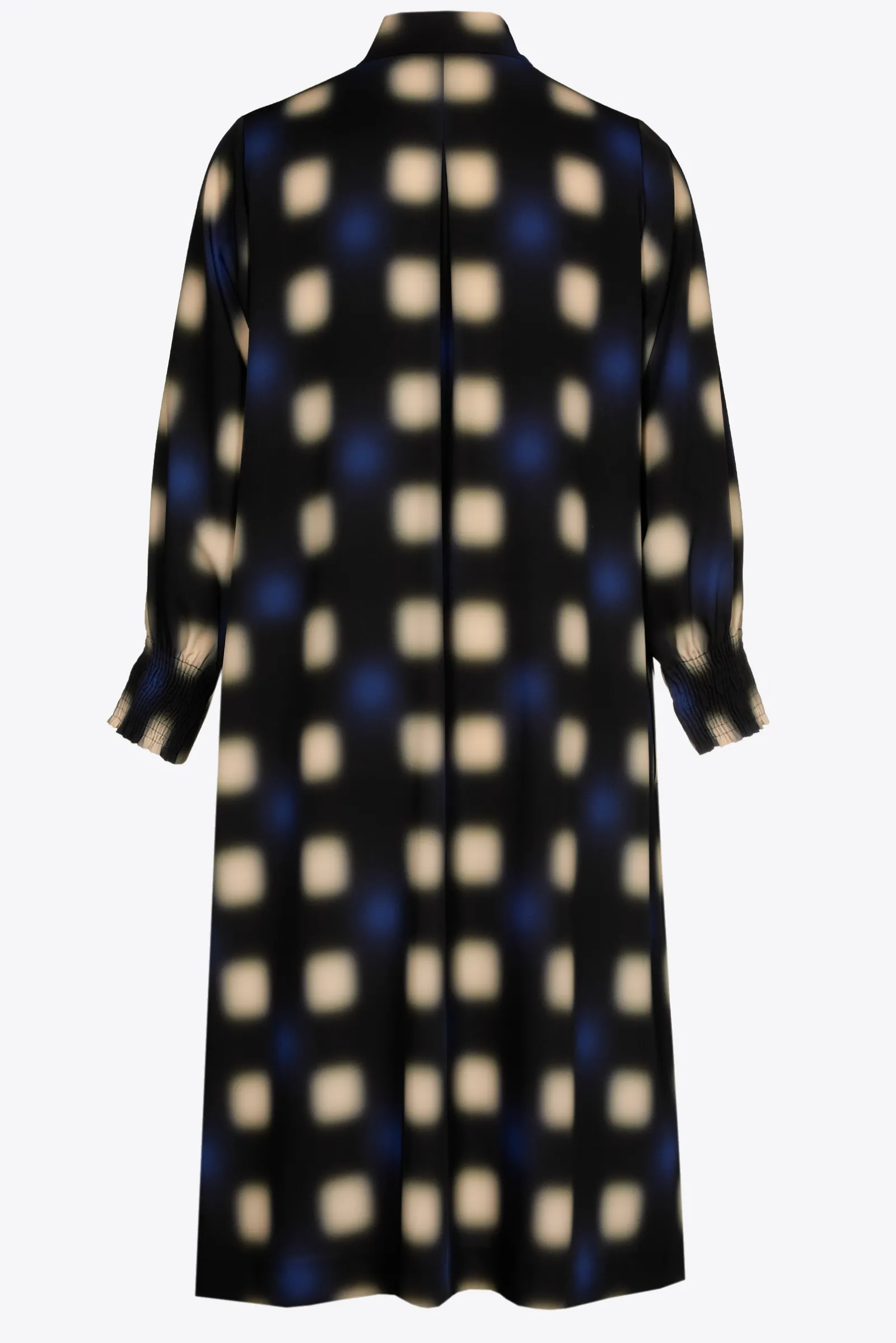 Xandres Robe longue à motif flou-Femme Xandres Plus|Robes