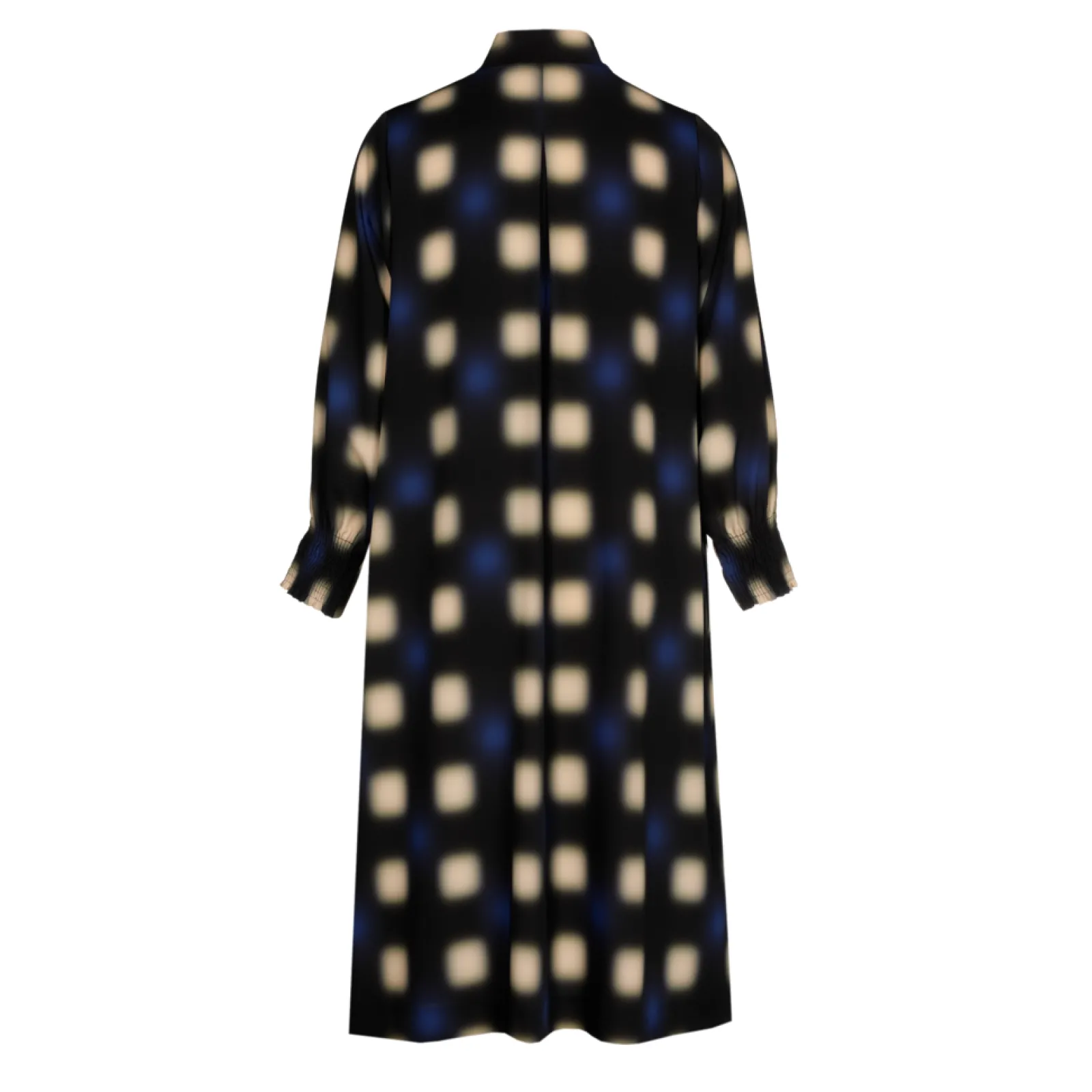 Xandres Robe longue à motif flou-Femme Xandres Plus|Robes