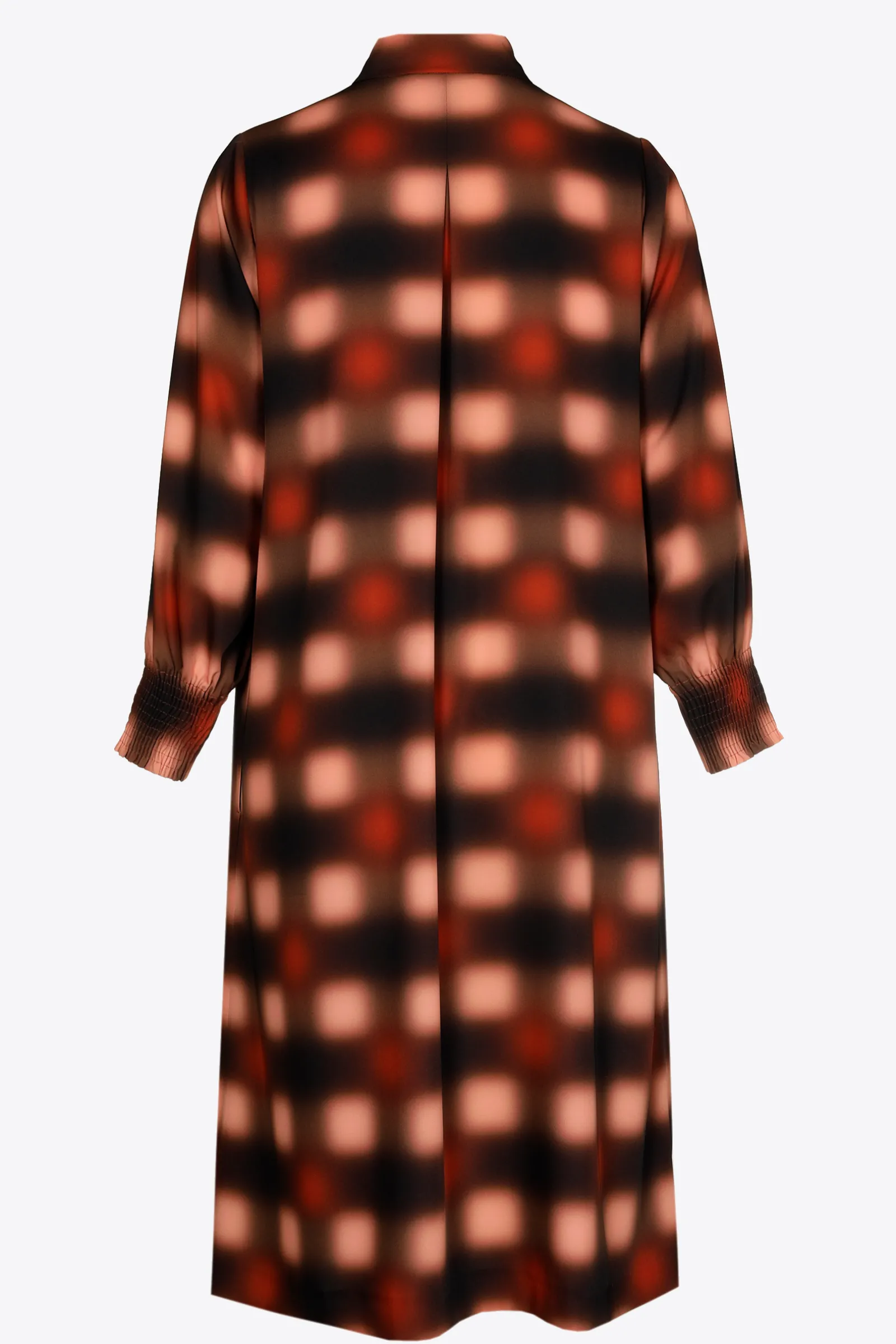 Xandres Robe longue à motif flou-Femme Xandres Plus|Robes
