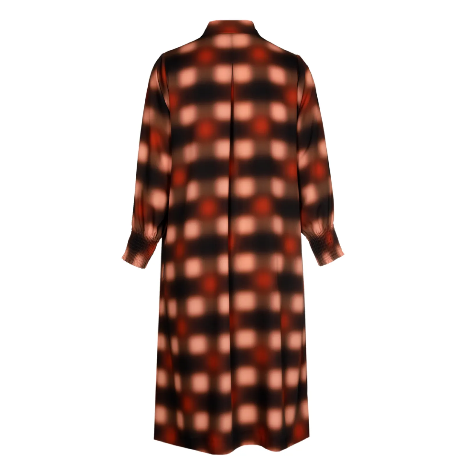 Xandres Robe longue à motif flou-Femme Xandres Plus|Robes