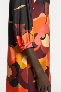 Xandres Robe mi-longue avec col-Femme Robes|Xandres Plus