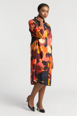 Xandres Robe mi-longue avec col-Femme Robes|Xandres Plus