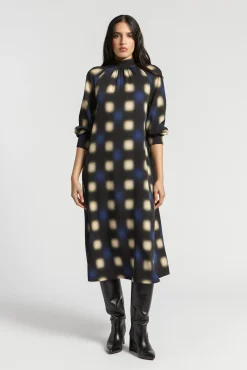 Xandres Robe à motif flou-Femme Robes