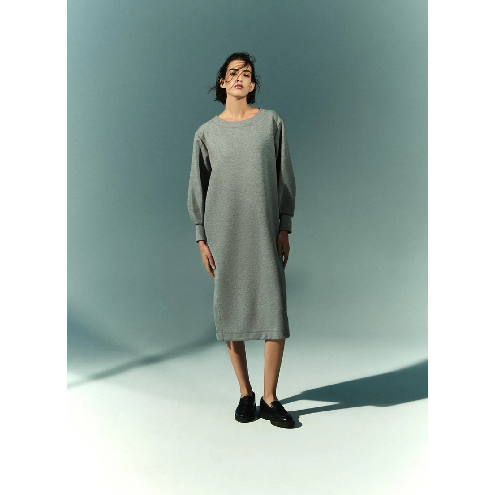 Xandres Robe-pull longue en scuba-Femme Robes