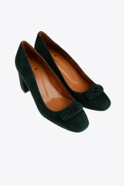 Xandres Talon bloc en cuir-Femme Chaussures|Accessoires