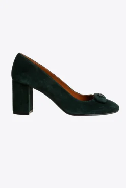 Xandres Talon bloc en cuir-Femme Chaussures|Accessoires