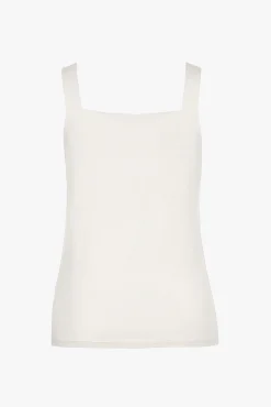 Xandres Top blanc à larges bretelles-Femme Essentials
