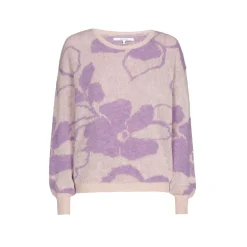 Xandres Tricot jacquard à motif floral-Femme Xandres Plus|Pulls & Cardigans
