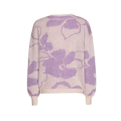 Xandres Tricot jacquard à motif floral-Femme Xandres Plus|Pulls & Cardigans