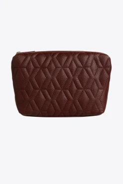 Xandres Trousse à maquillage à effet matelassé-Femme Accessoires