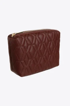 Xandres Trousse à maquillage à effet matelassé-Femme Accessoires