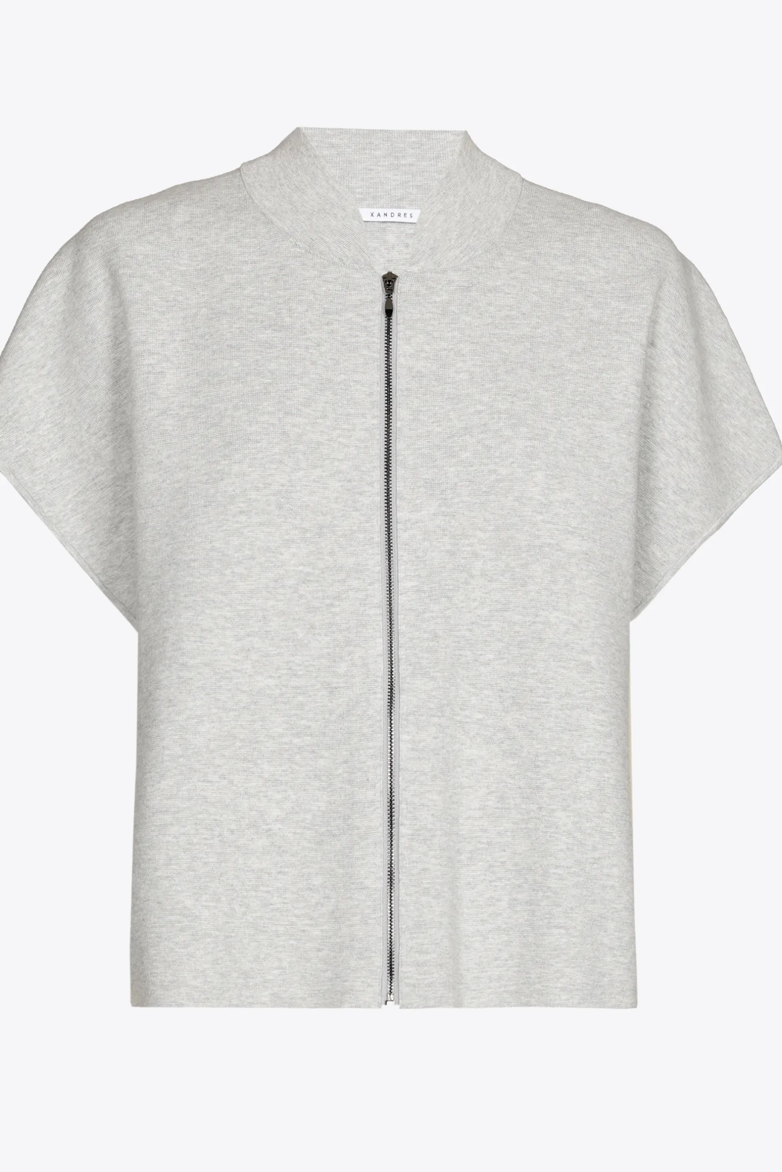 Xandres Veste sans manches avec col bomber-Femme Xandres Plus|Pulls & Cardigans