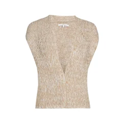 Xandres Veste sans manches en grosse maille-Femme Pulls & Cardigans|Xandres Plus