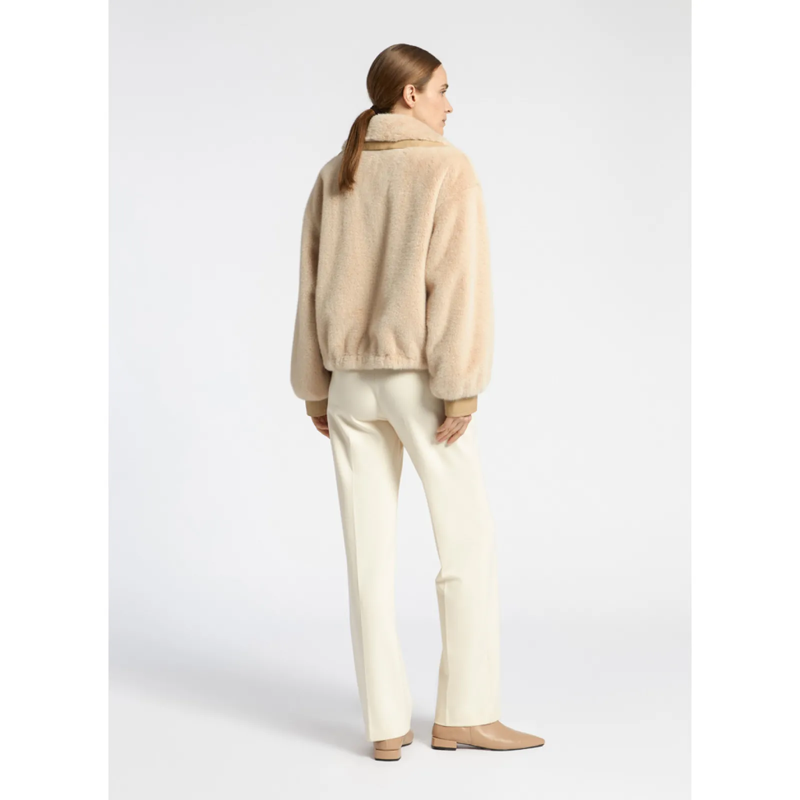Xandres Veste teddy courte-Femme Manteaux & Vestes|Blazers