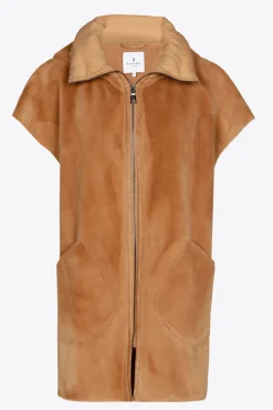 Xandres Veste teddy sans manches-Femme Xandres Plus|Manteaux & Vestes