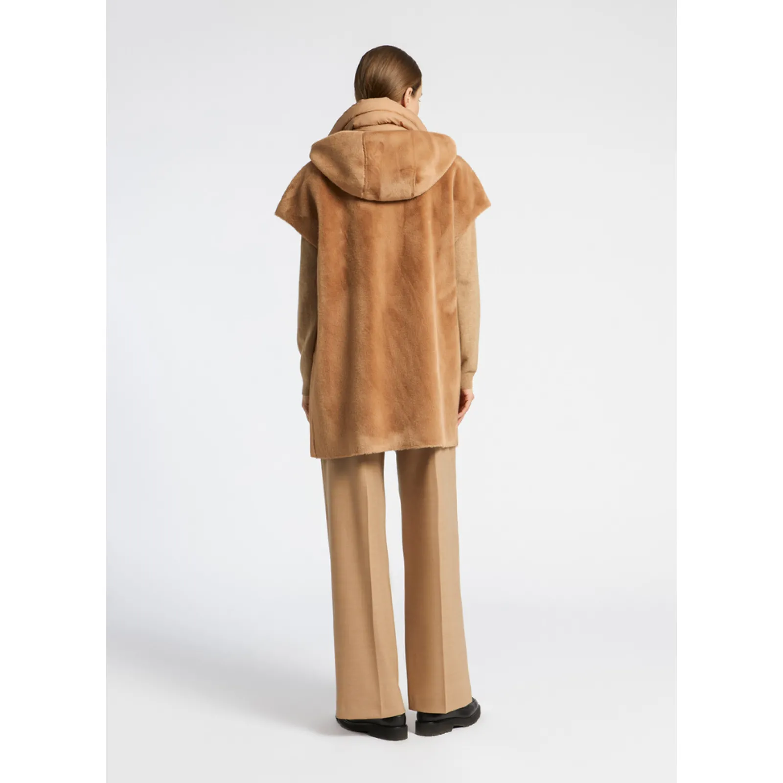 Xandres Veste teddy sans manches-Femme Xandres Plus|Manteaux & Vestes