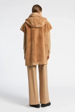 Xandres Veste teddy sans manches-Femme Xandres Plus|Manteaux & Vestes