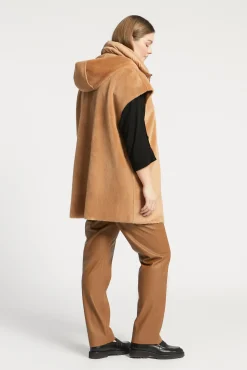 Xandres Veste teddy sans manches-Femme Xandres Plus|Manteaux & Vestes