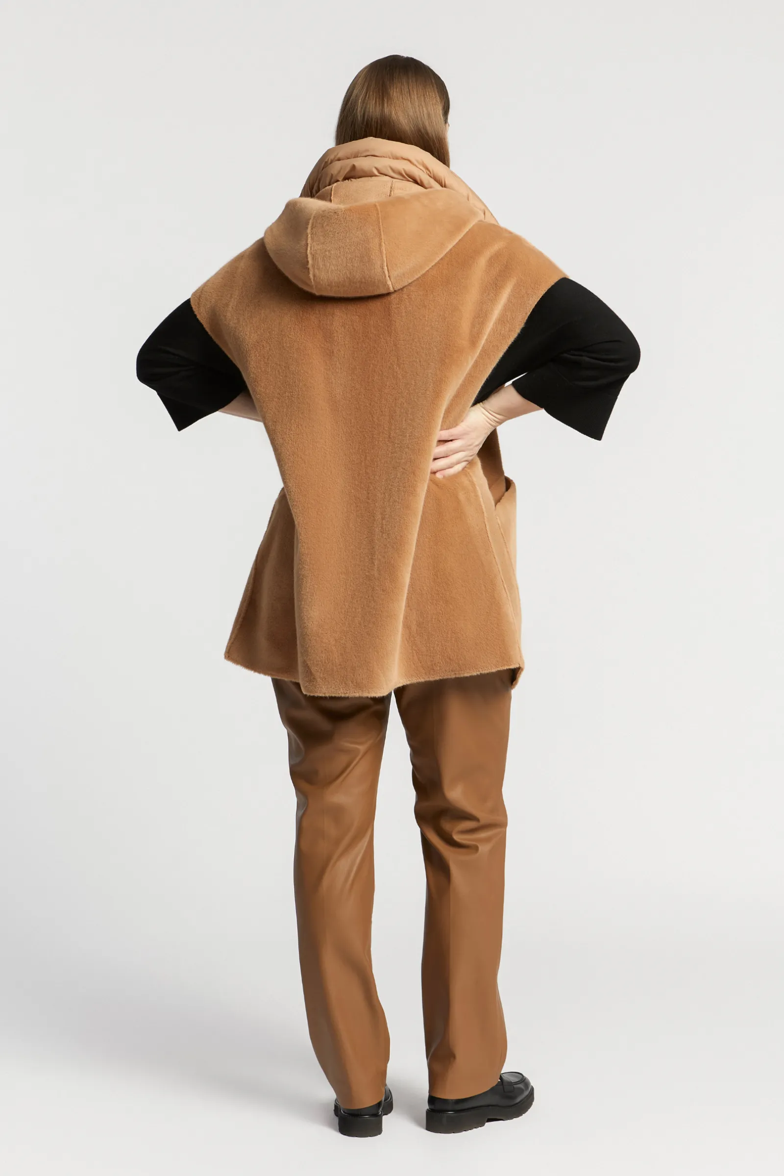 Xandres Veste teddy sans manches-Femme Xandres Plus|Manteaux & Vestes