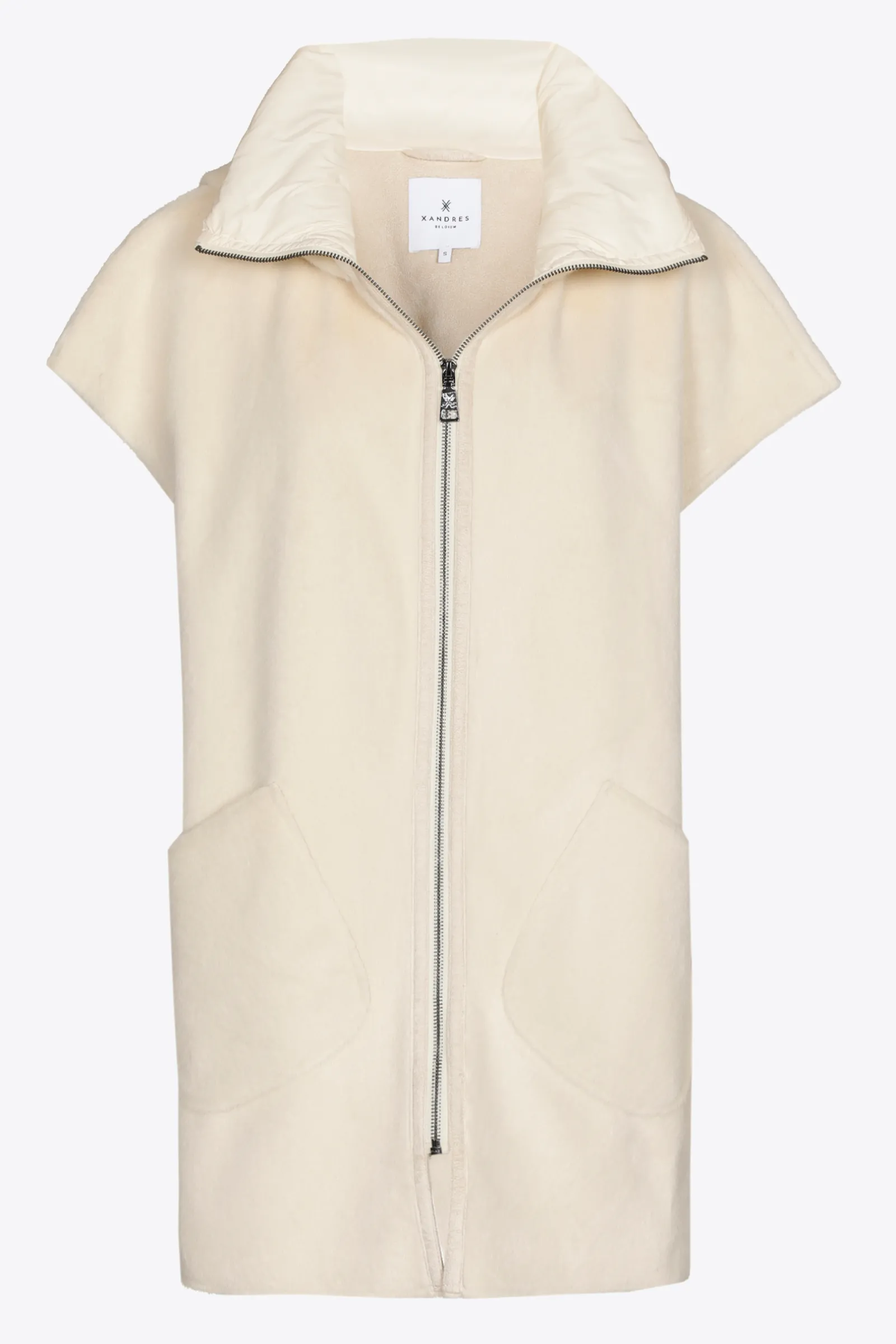 Xandres Veste teddy sans manches-Femme Xandres Plus|Manteaux & Vestes