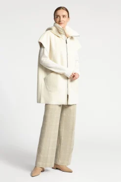 Xandres Veste teddy sans manches-Femme Xandres Plus|Manteaux & Vestes