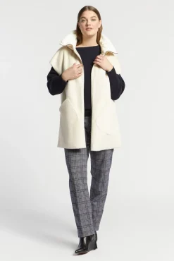 Xandres Veste teddy sans manches-Femme Xandres Plus|Manteaux & Vestes